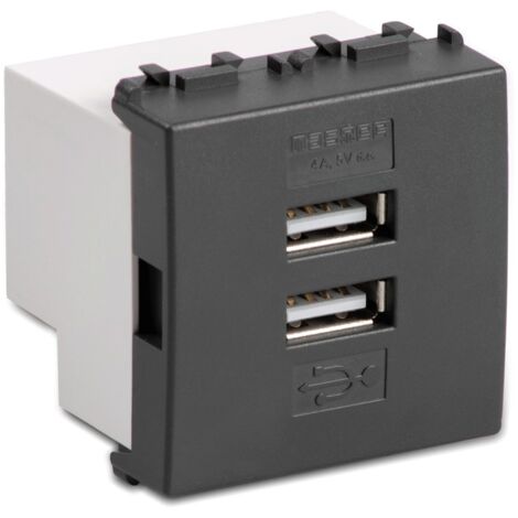 Master Modo 31218 Presa rj45 plug 8/8 colore nero