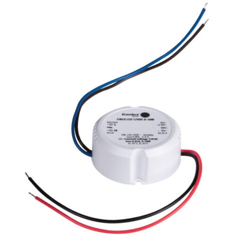 Alimentatore Kanlux CIRCO 12V DC 10W per strisce LED