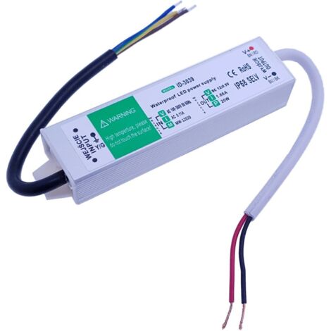 Alimentatore LED IP67 12V 20W 1,67A IdeaLED ID-3039