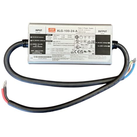 Alimentatore LED IP67 96W 24V 4A Input 220V 110V