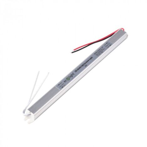 Alimentatore LED Slim 36W 12V 3A IP20 Ecolight EC79774