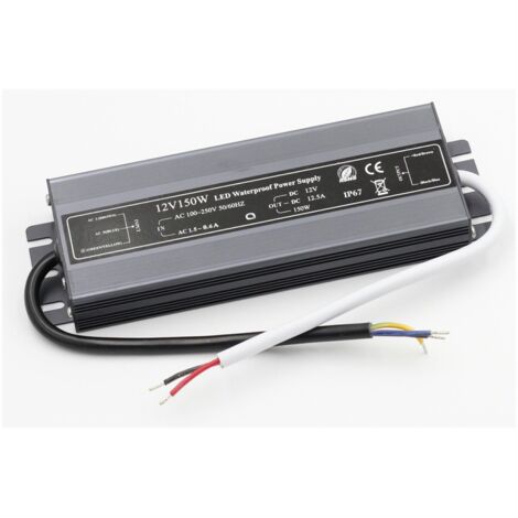 Alimentatore LED Slim IP67 12V 150W IdeaLED ID-3044