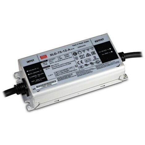 Alimentatore Mean Well 75W 12V IP67 XLG-75-12A