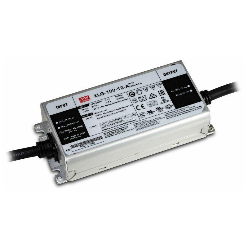 Image of Mean Well - Alimentatore MeanWell 100W 12V IP67 XLG-100-12A