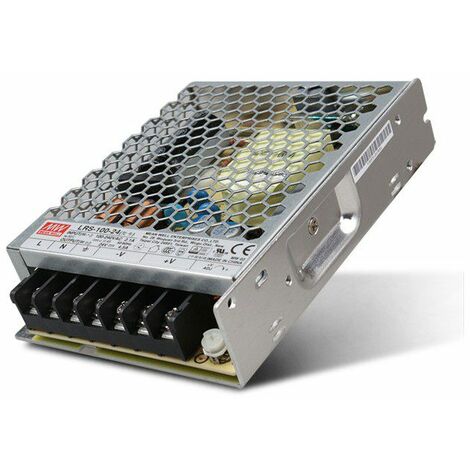 Alimentatore Meanwell 100W per Strip Led 12V Trasformatore LRS-100-12