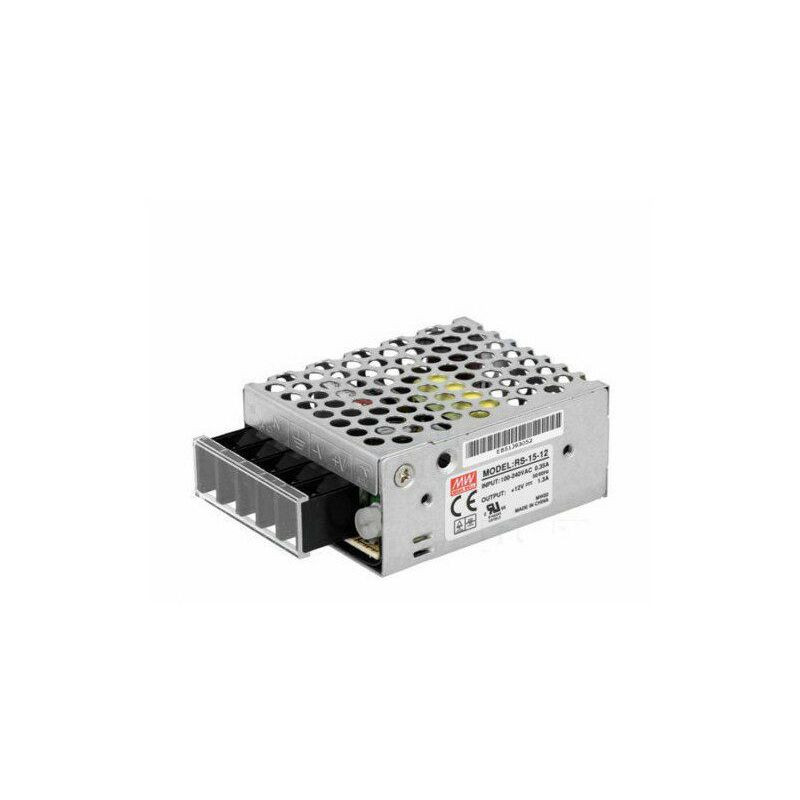Image of Mean Well - Alimentatore Meanwell 15W per Strip Led 12V Trasformatore RS-15-12