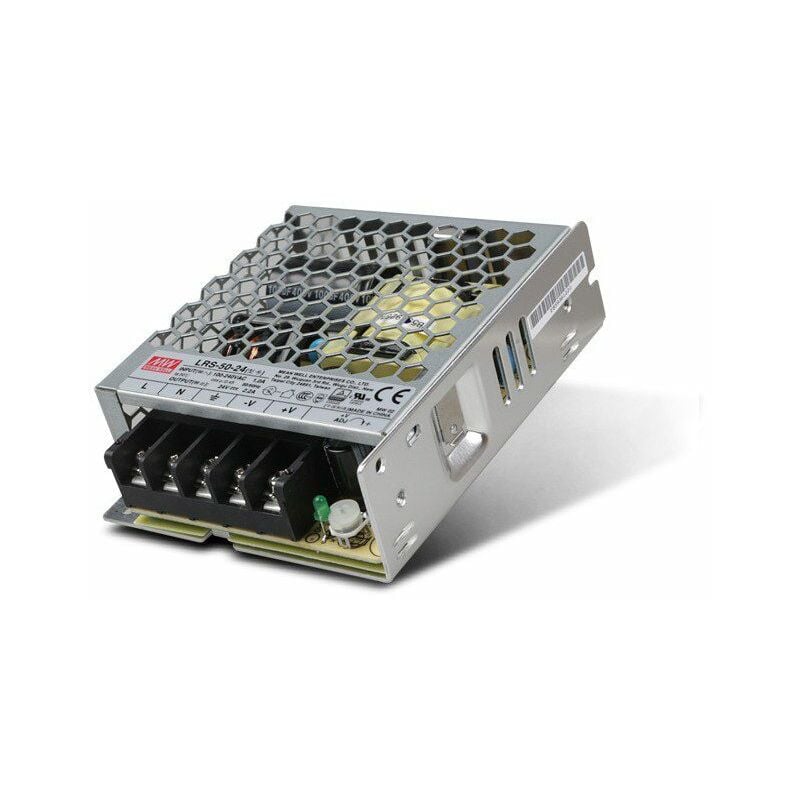 Image of Mean Well - Alimentatore Meanwell 50W Per Strip Led 24V Trasformatore LRS-50-24