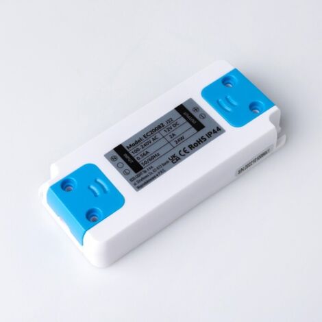 Alimentatore mobile 24W 12V DC IP44 Ecolight EC20082