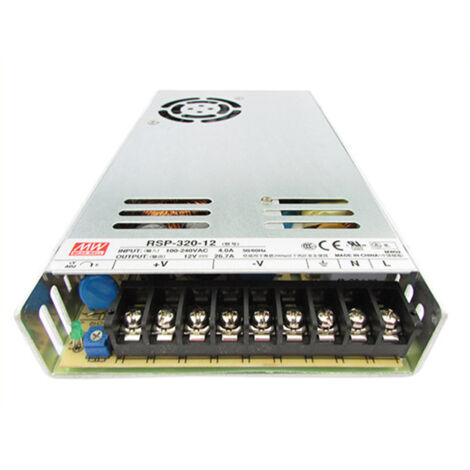 Alimentatore MW MEAN WELL CV 300W 25A RSP-320-12 Trasformatore Da AC 220V A DC 12V Per Luci Led Interno