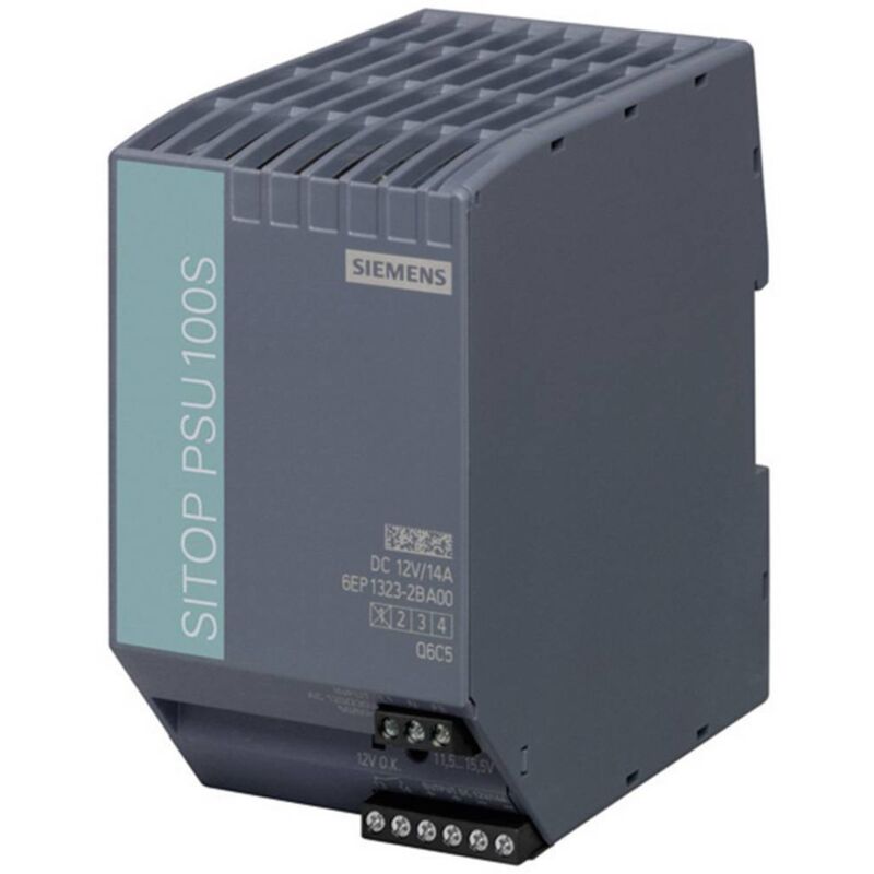 Alimentatore per guida din Siemens sitop PSU100S 12 V/14 a 12 v/dc 14 a 120 w 1 x