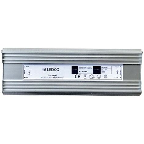 Alimentatore per led Ledco 100W 24V IP67 TR24100/67
