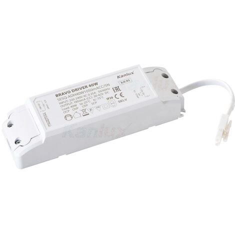 Alimentatore per pannelli LED da soffitto BRAVO DRIVER 40W Kanlux 28026