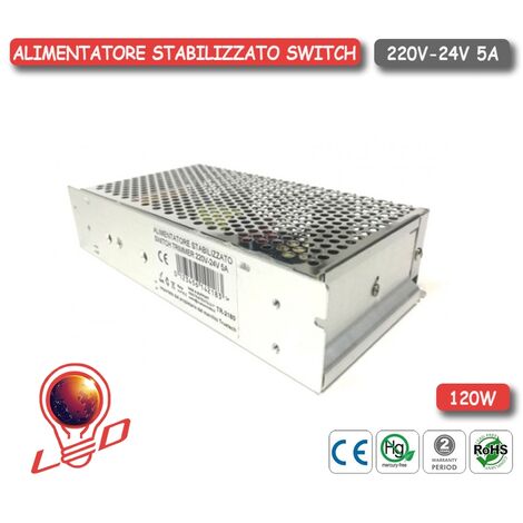 Alimentatore stabilizzato 24v