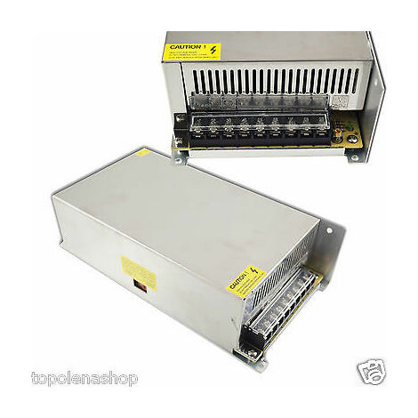 ALIMENTATORE STABILIZZATORE 40A 12V TRASFORMATORE STABILIZZATO PER LED TRIMMER