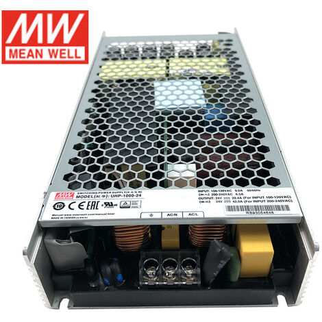 Alimentatore switching 24vdc 1000w 42a Meanwell Uhp-1000-24