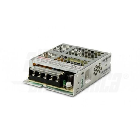 Alimentatore switching da 110-240v 25w 12v 2a alpha elettronica pu025-12/5