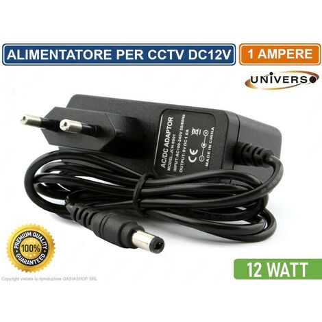 Alimentatore Elvox A Spina Per Telecamere 230/12VDC 1A 46902.010 - Foto 2