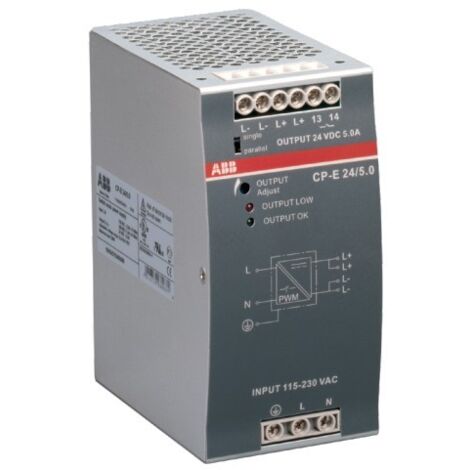Alimentatore switching ingresso 110-230Vac uscita 24Vdc ABB ET 666 6