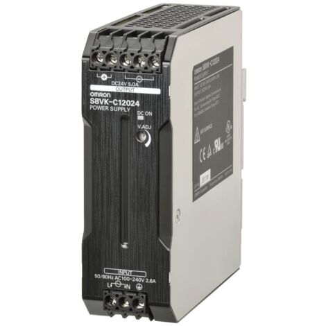 Alimentatore Switching Omron 24DC 5A 120W LITE S8VKC12024