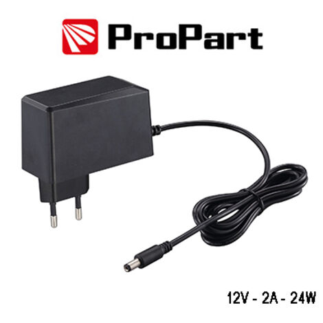 Alimentatore Switching tensione costante 12Vdc 2A (24W)