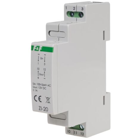 Alimentatore switching zi-20 12v dc 1.0a ZI-20