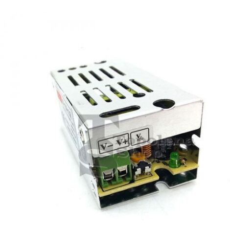 ALIMENTATORE TRASFORMATORE 220V STABILIZZATO 12V TRIMMER PER LED TELECAMERA Trimmer 1A