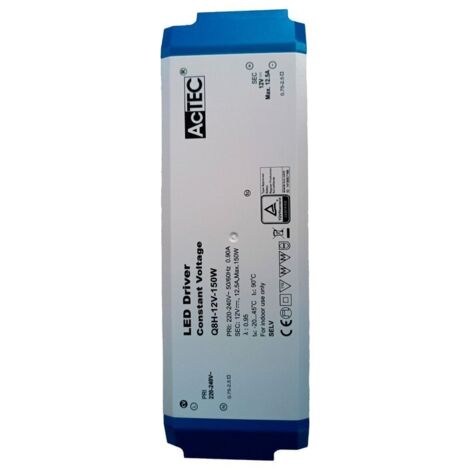 Alimentatore Trasformatore CV 150W 12V 12,6A Tensione Costante 210X67X34mm