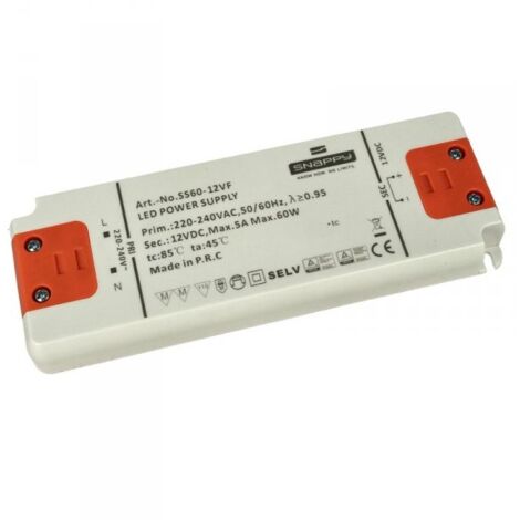 Alimentatore dimmerabile 12V AC 0-6000 mA 70W per lampade alogene input 220V 