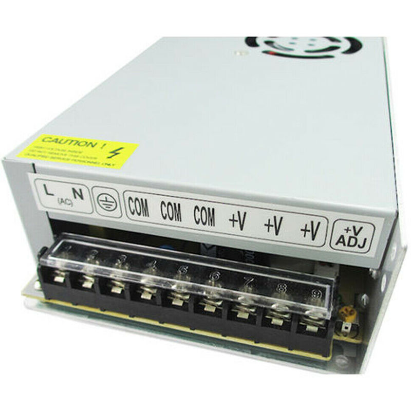 Image of Alimentatore trasformatore stabilizzato trimmer 24V 10A con ventola switch