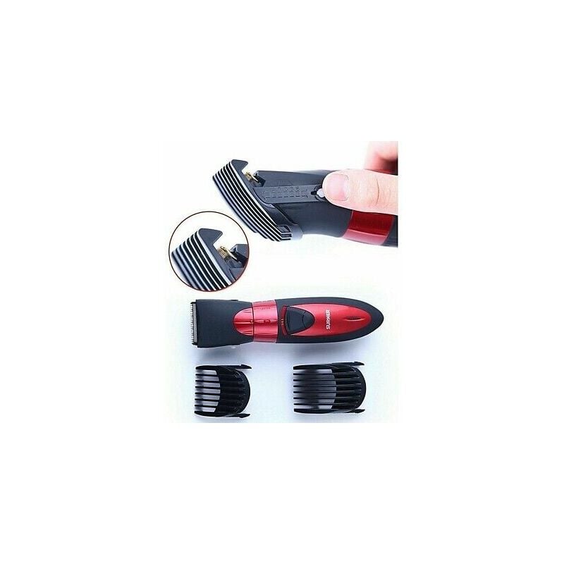 Rasoio professionale tagliacapelli ricaricabile acciaio surker HC-7068