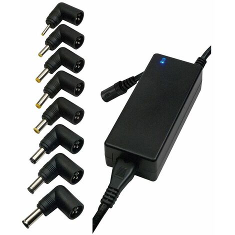 Alimentatore universale per notebook 9,5/12/16/19/20 Vdc 2A 40W, 8 spinotti inclusi - Victory