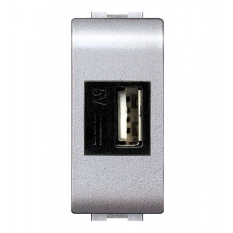 Alimentatore Usb Tipo A Mylife Da Incasso Tec ( ELETTROCANALI cod. ECL4081TEC )