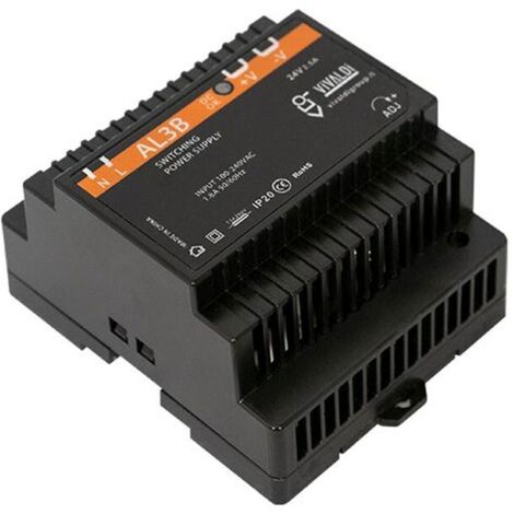 Alimentatore Vivaldi da barra DIN 24Vdc 60W 4,5M AL3B