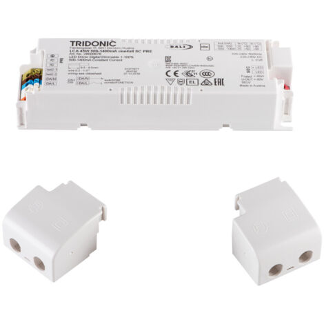 Alimentazione LED DALI 38W – Bianco – Dimmabile – Sicurezza IP20  220-240V