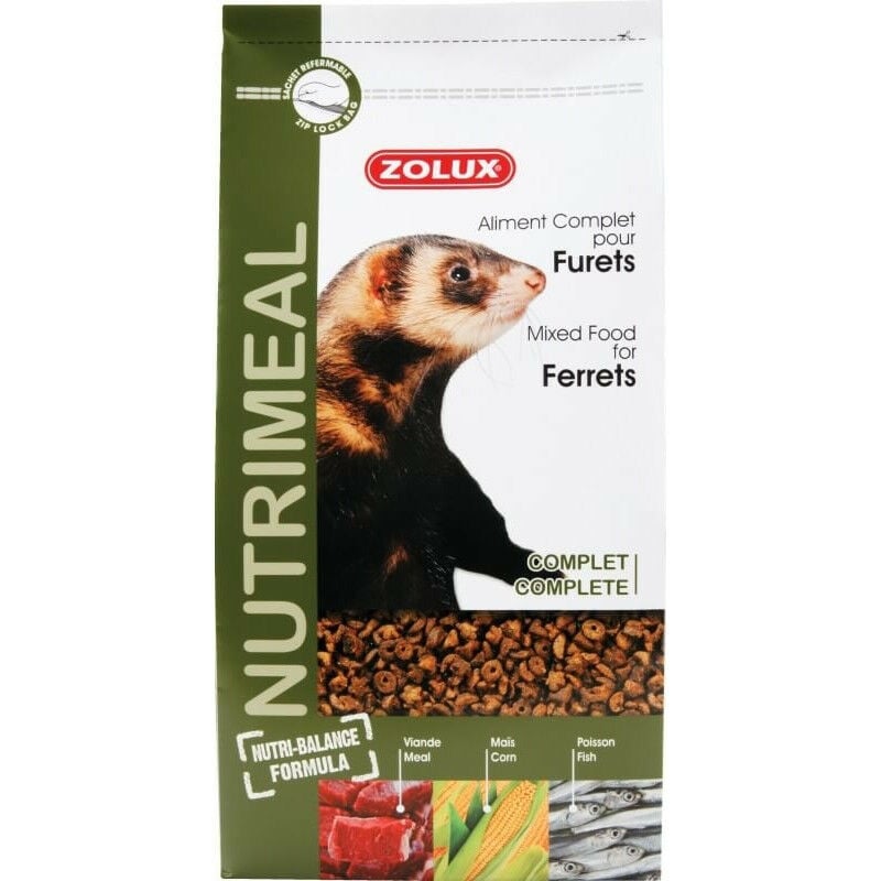 

Alimento completo para hurones. Bolsa de 2,25 kg. Nutrimeal.
