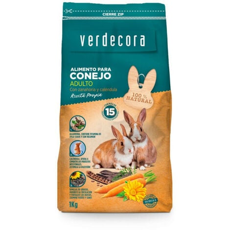 ALIMENTO CONEJO ADULTO VERDECORA - 1kg