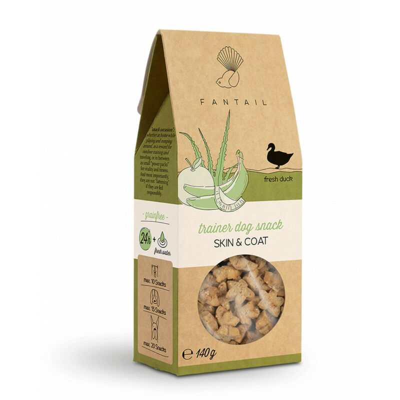 

Alimento de adiestramiento de pato sin cereales ni gluten 140 g para perros