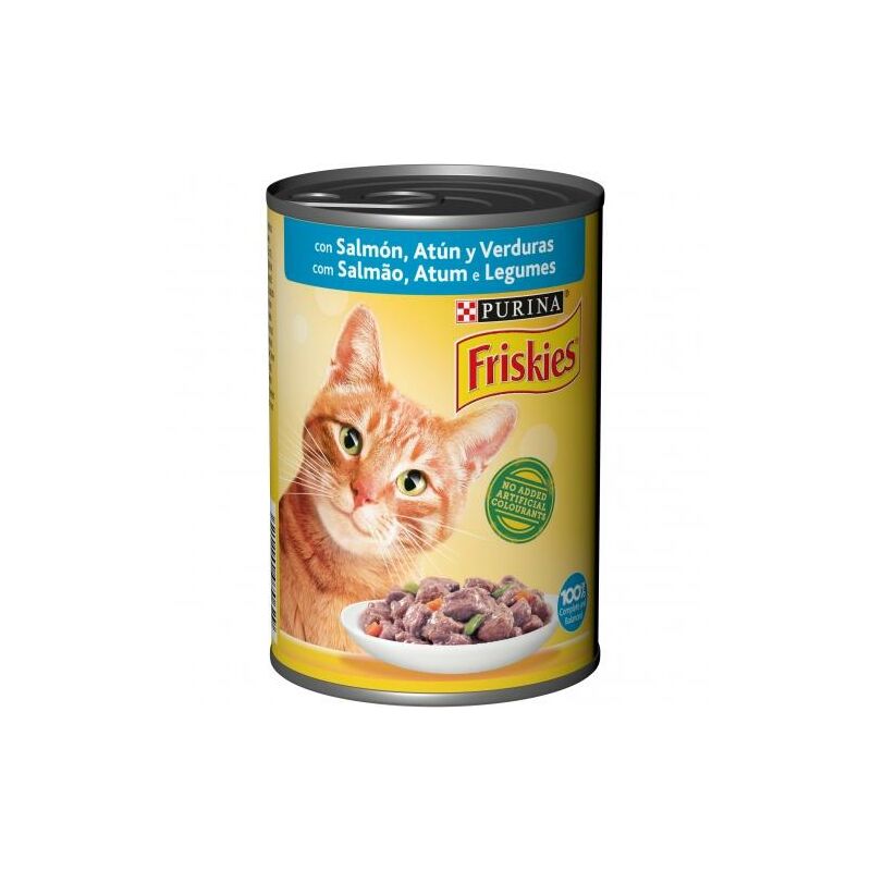

Cat ADULT Húmedo Salmón y Atún en Salsa 400g - Friskies