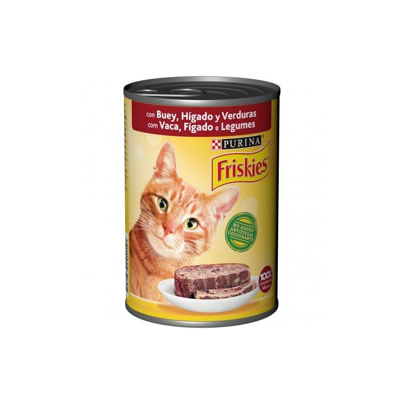 

Adulto con Buey e Hígado en Paté Lata 400g - Friskies