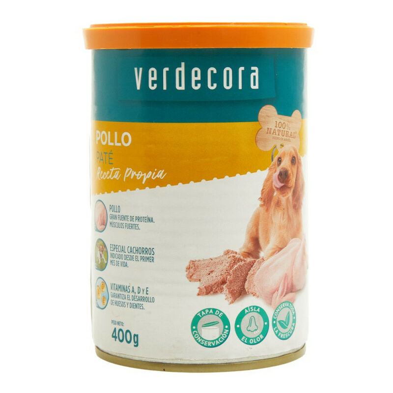 

ALIMENTO HUMEDO CACHORRO 400GR - Verdecora