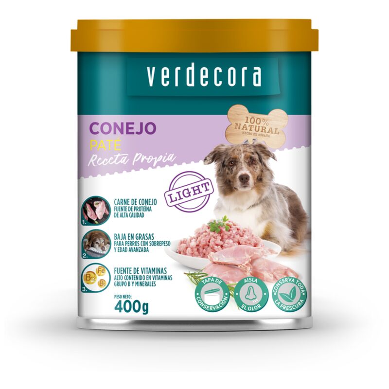 

ALIMENTO HUMEDO PERRO LIGHT 400GR - Verdecora