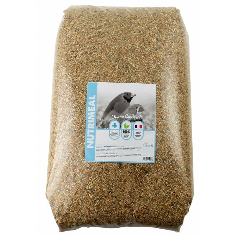 

Alimento para aves exóticas Nutrimeal - 12KG.