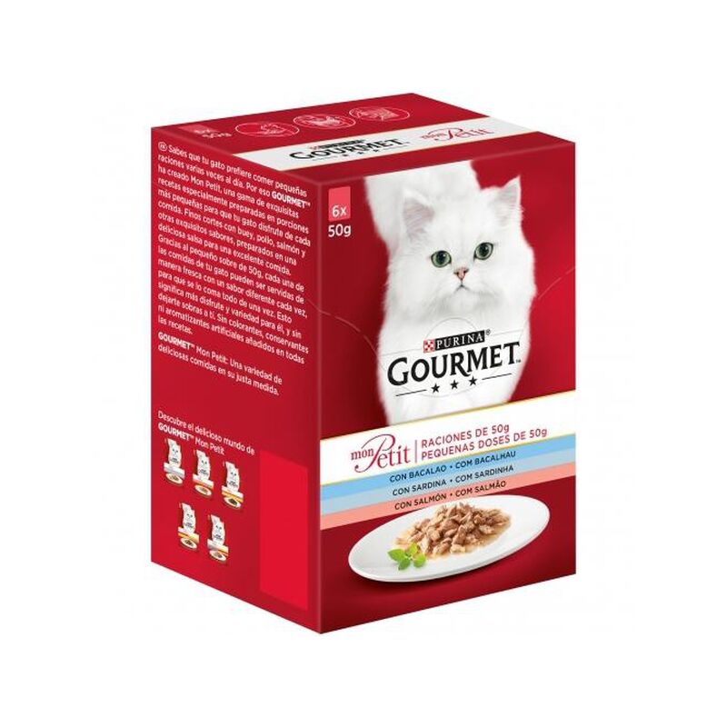 

Mon Petit Selección de Pescados Multipack 6x50g - Gourmet