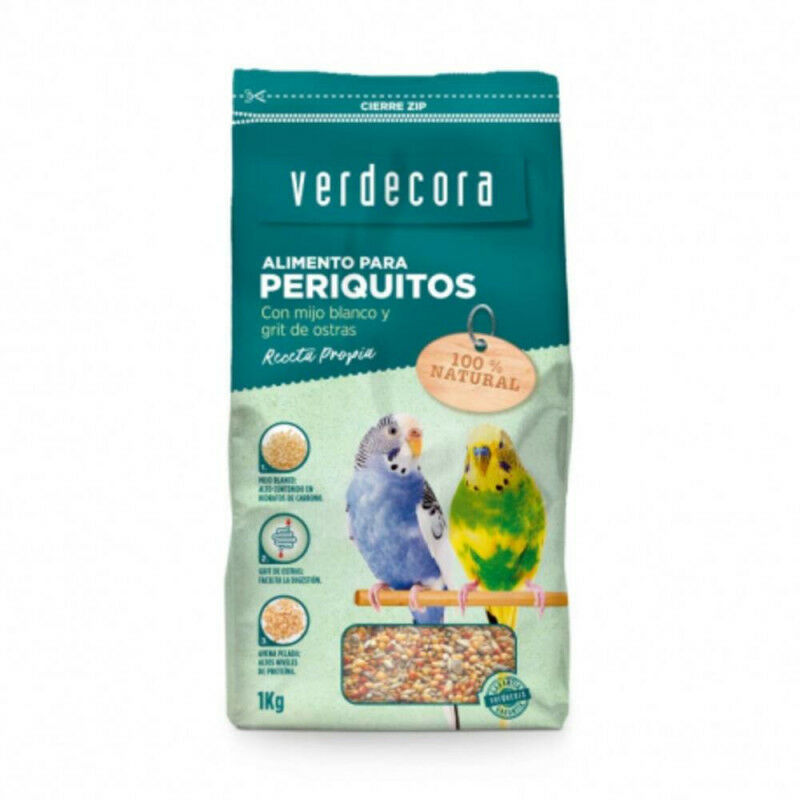 

ALIMENTO PERIQUITO 1KG - Verdecora