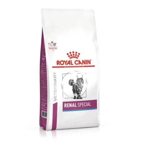 Alimento seco especial para gatos Renal 04 kg
