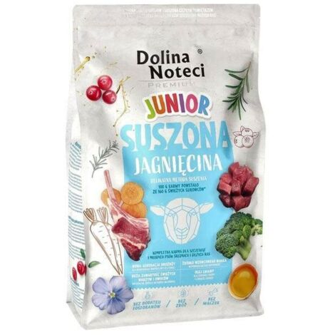 Alimento seco para perros DOLINA NOTECI PREMIUM JUNIOR, cordero, 4 kg