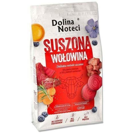 Alimento seco para perros DOLINA NOTECI sabor carne de res, 9 kg