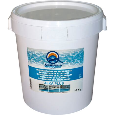 Alka Plus, incrementador de alcalinidad, 30 kg. Quimicamp