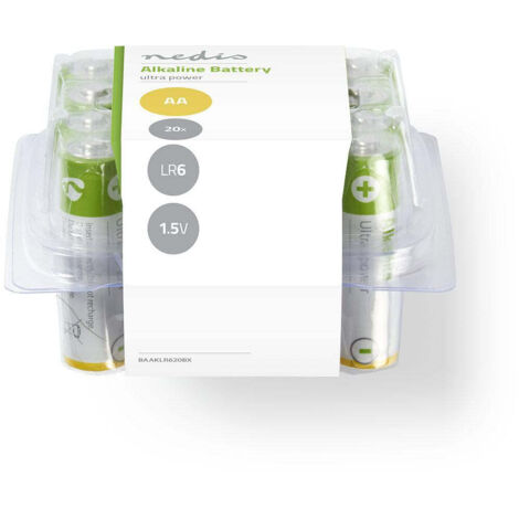 Alkaline batterien aa 15 v dc 20er pack