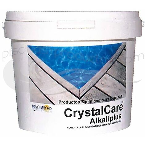 Alkaliplus Incrementador de Alcalinidad de CrystalCare envase 25 Kgs.